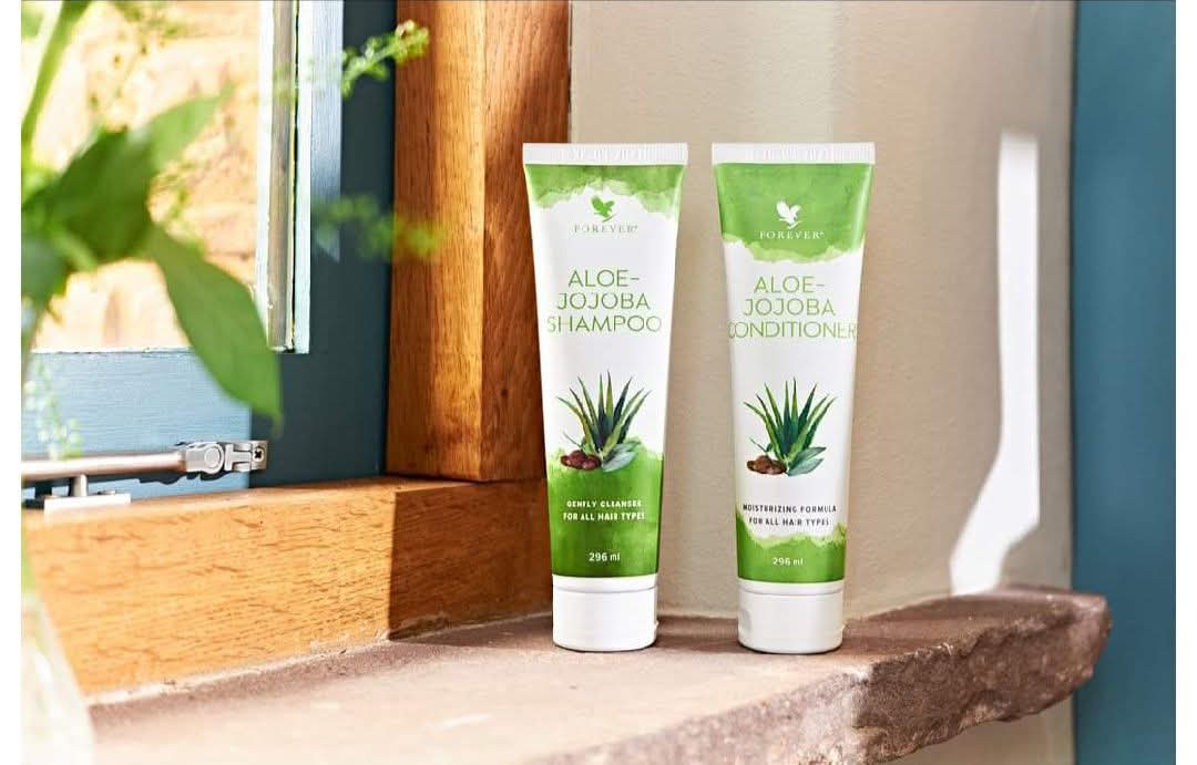 Forever Aloe-Jojoba Shampoo og Conditioner